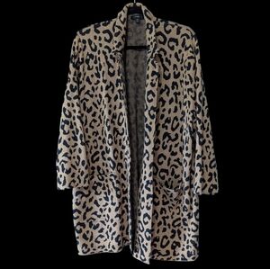 Leopard Print Cardigan